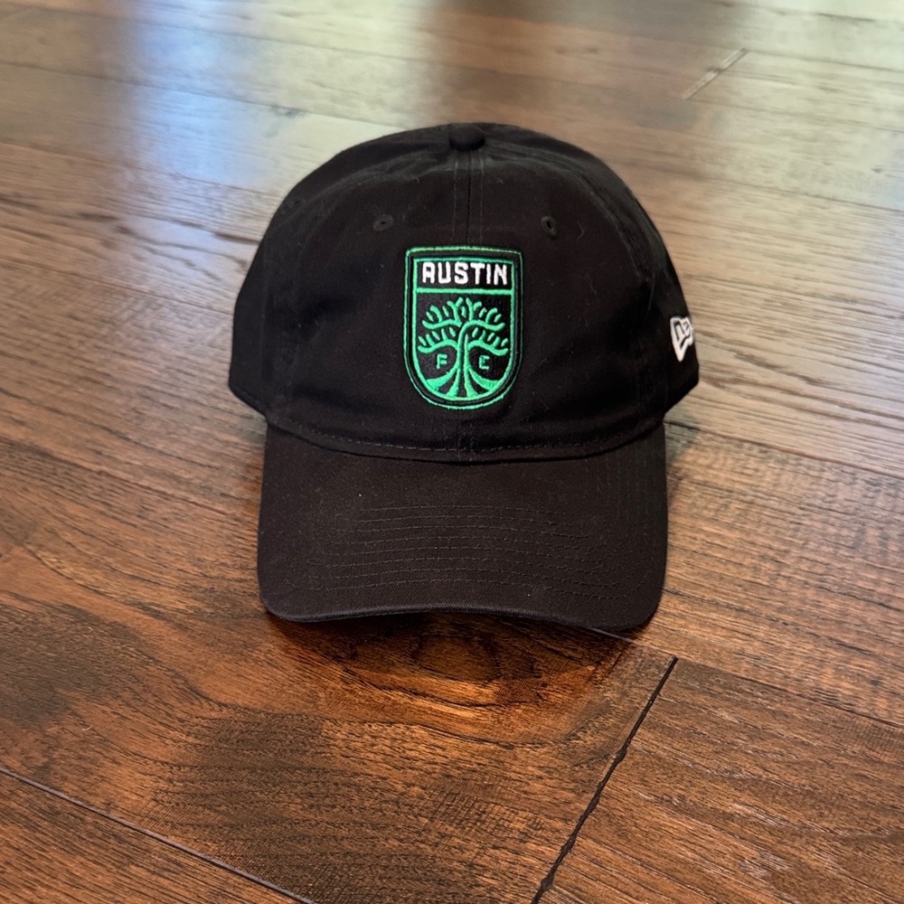 Austin FC New Era Black and Green Cap